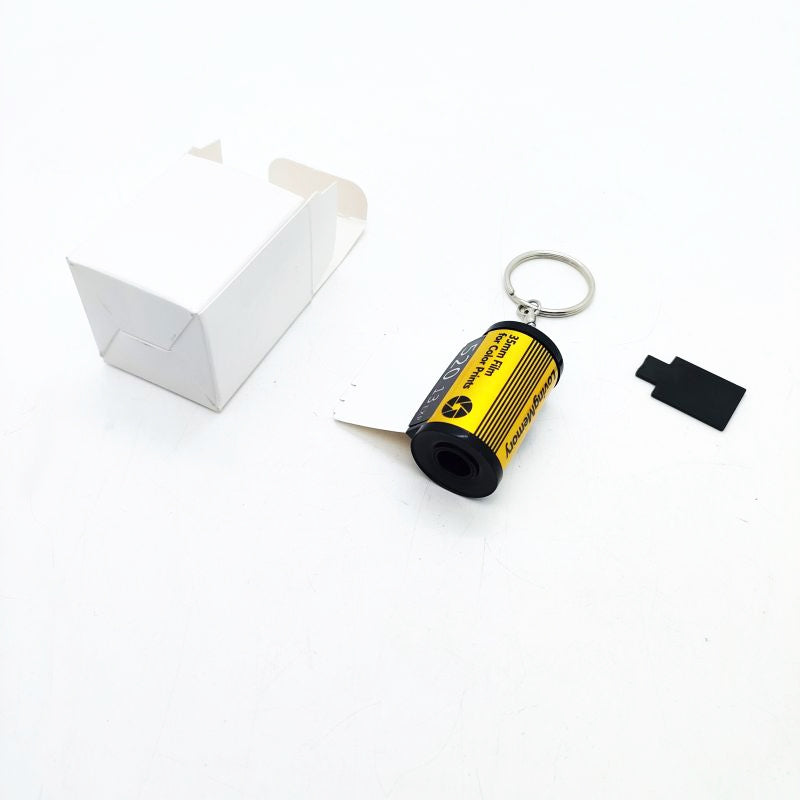 Sublimation film roll keychain