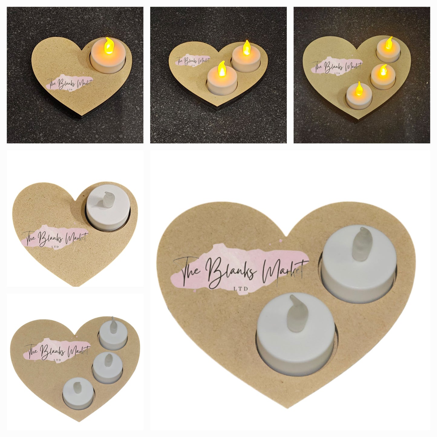 Mdf tealight holder