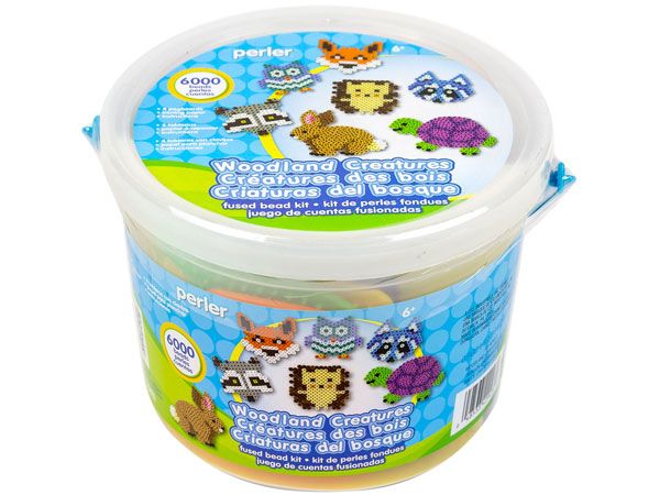 Perler 6000 Woodland Creatures Activity Bucket