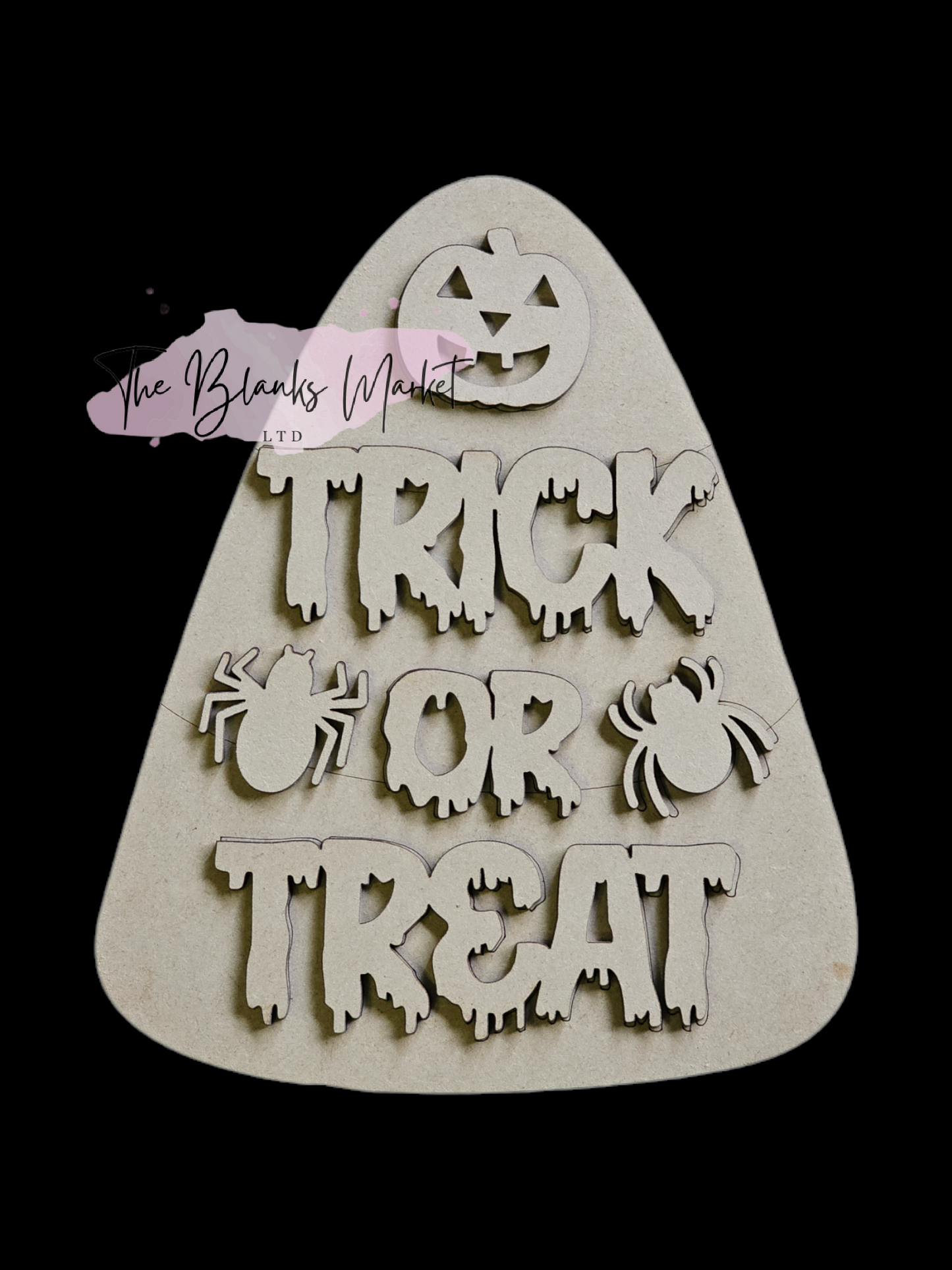 Trick or Treat Halloween diy Candy sign