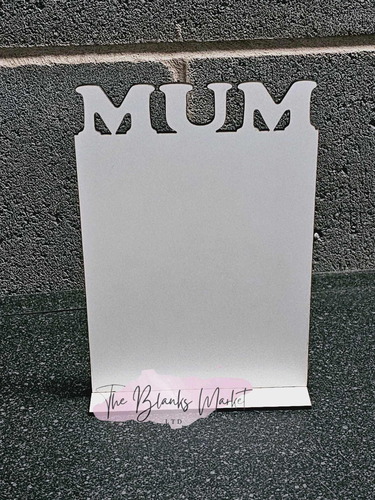 Mdf freestanding mum plaque
