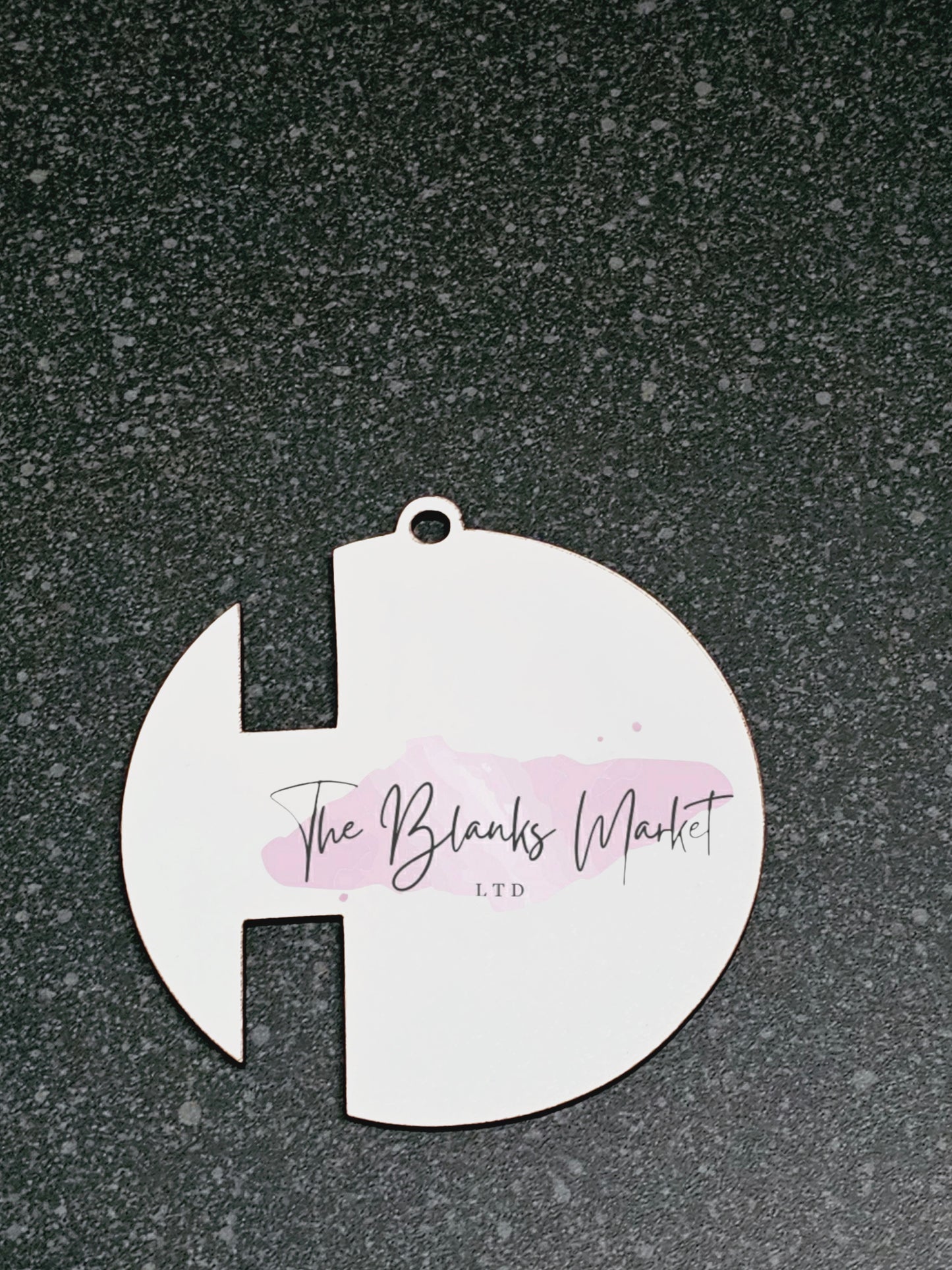 Mdf ribbon bauble