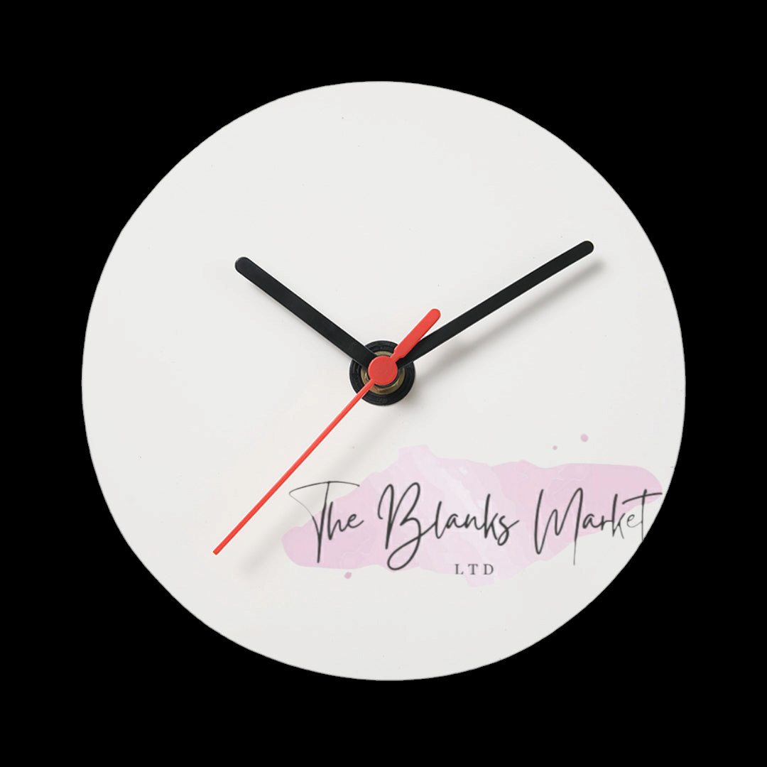 Mdf white faced clock
