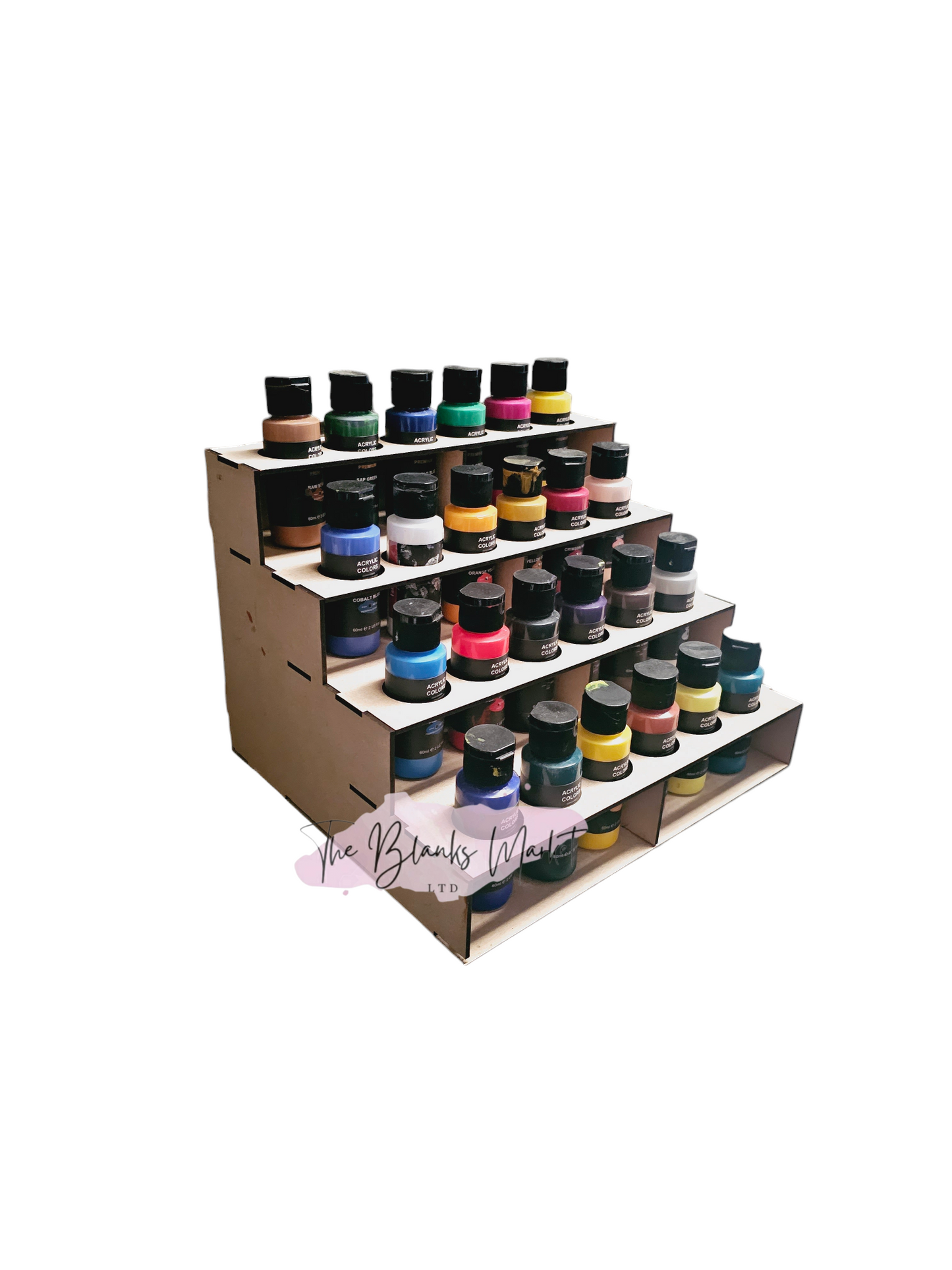 24 Bottle Paint Rack