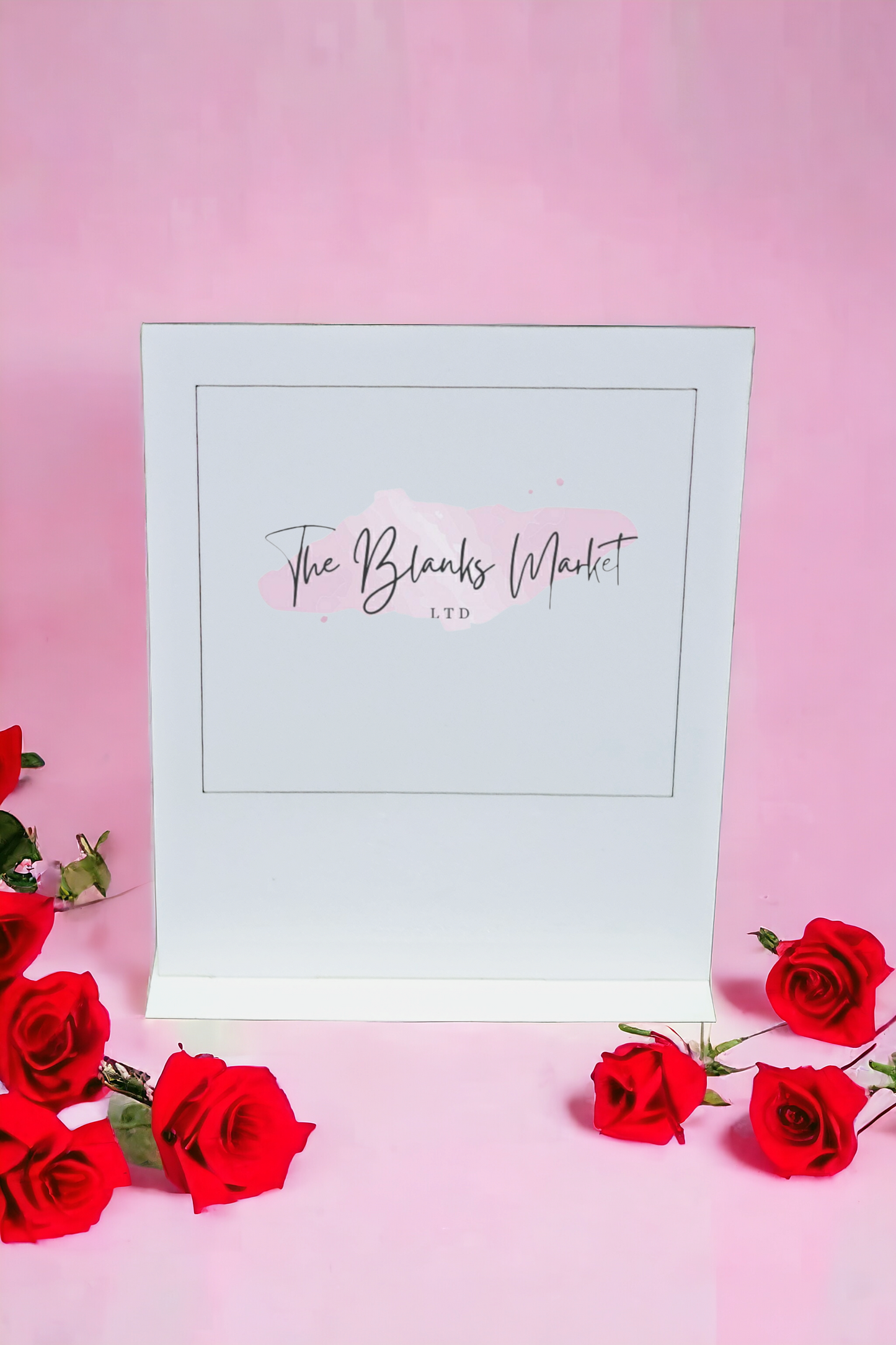 Freestanding Polaroid frame