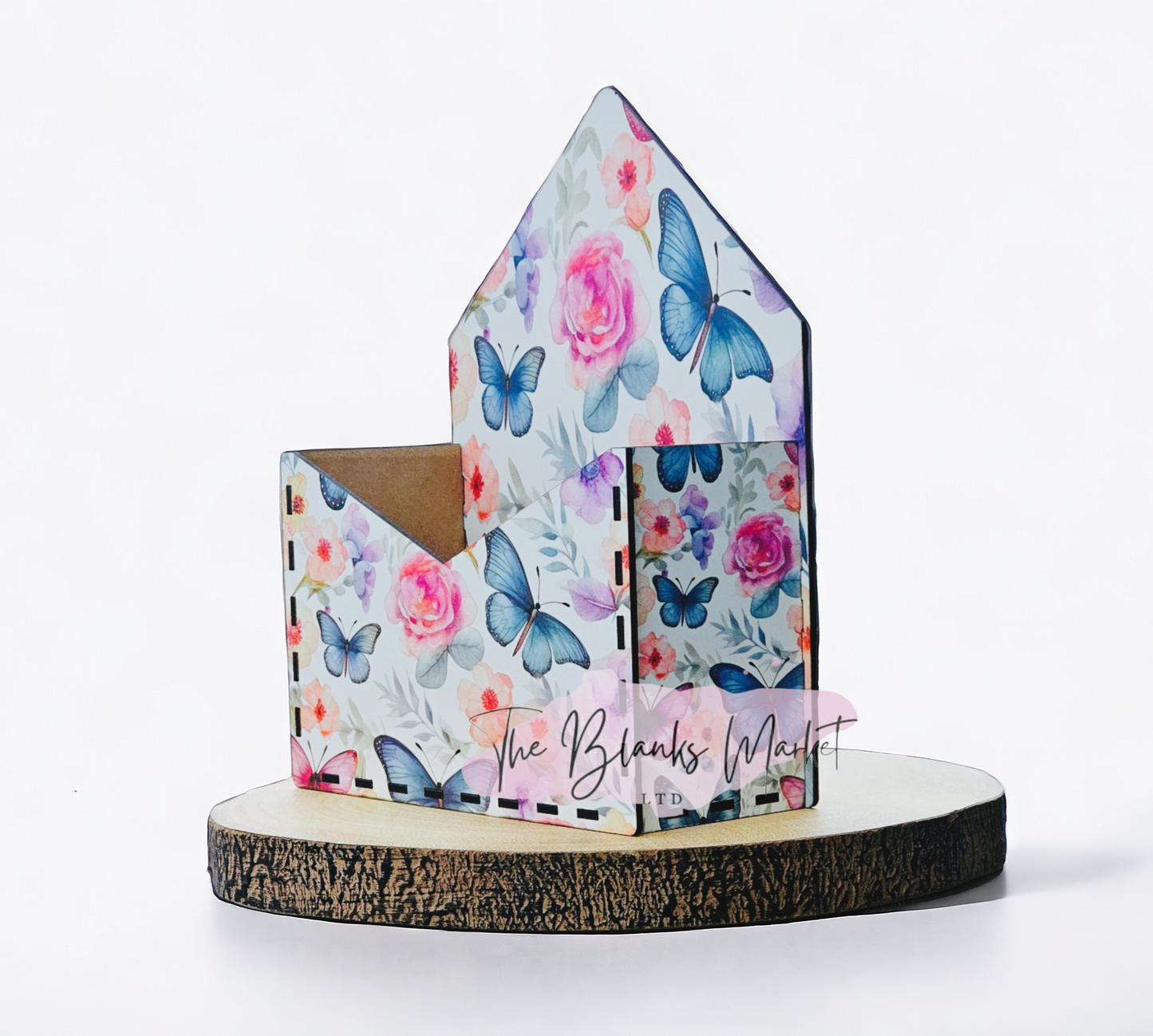 White fronted flower box envelope