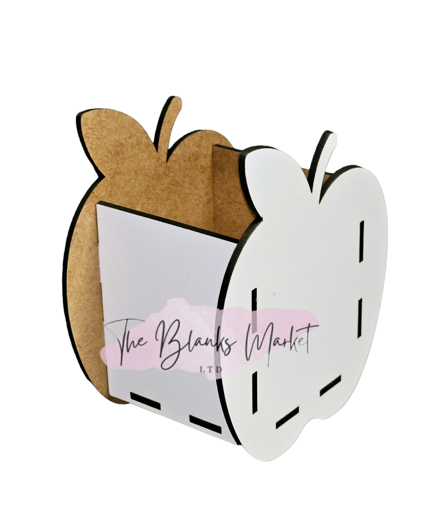 White fronted mdf Apple pencil holder