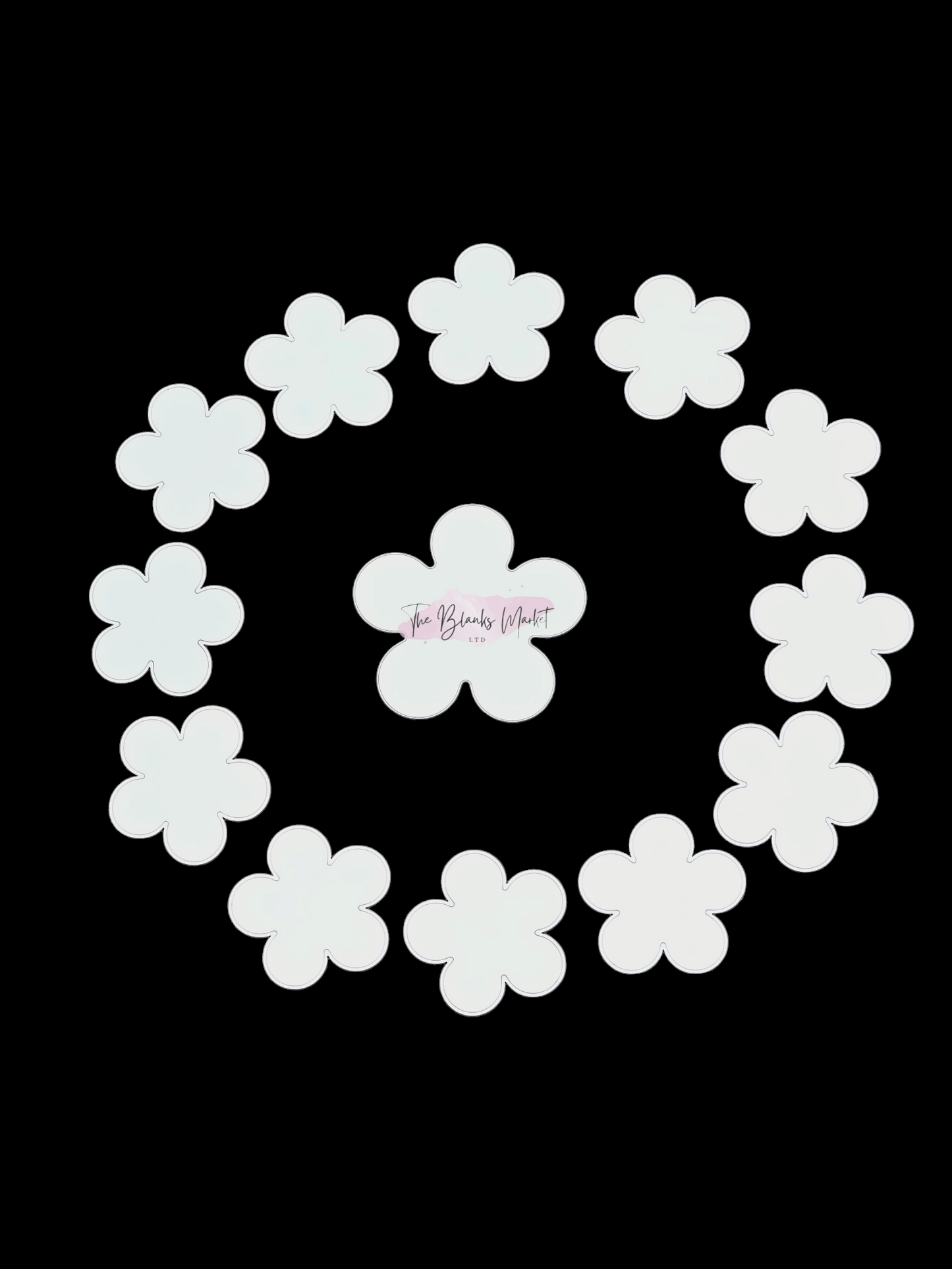 Baby milestone flower set