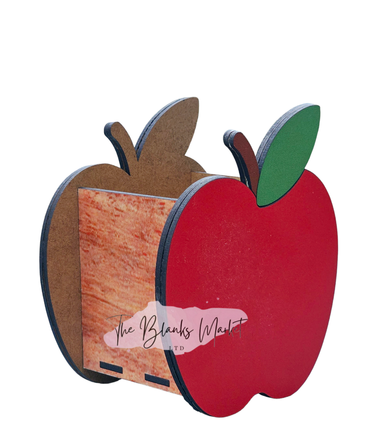 White fronted mdf Apple pencil holder
