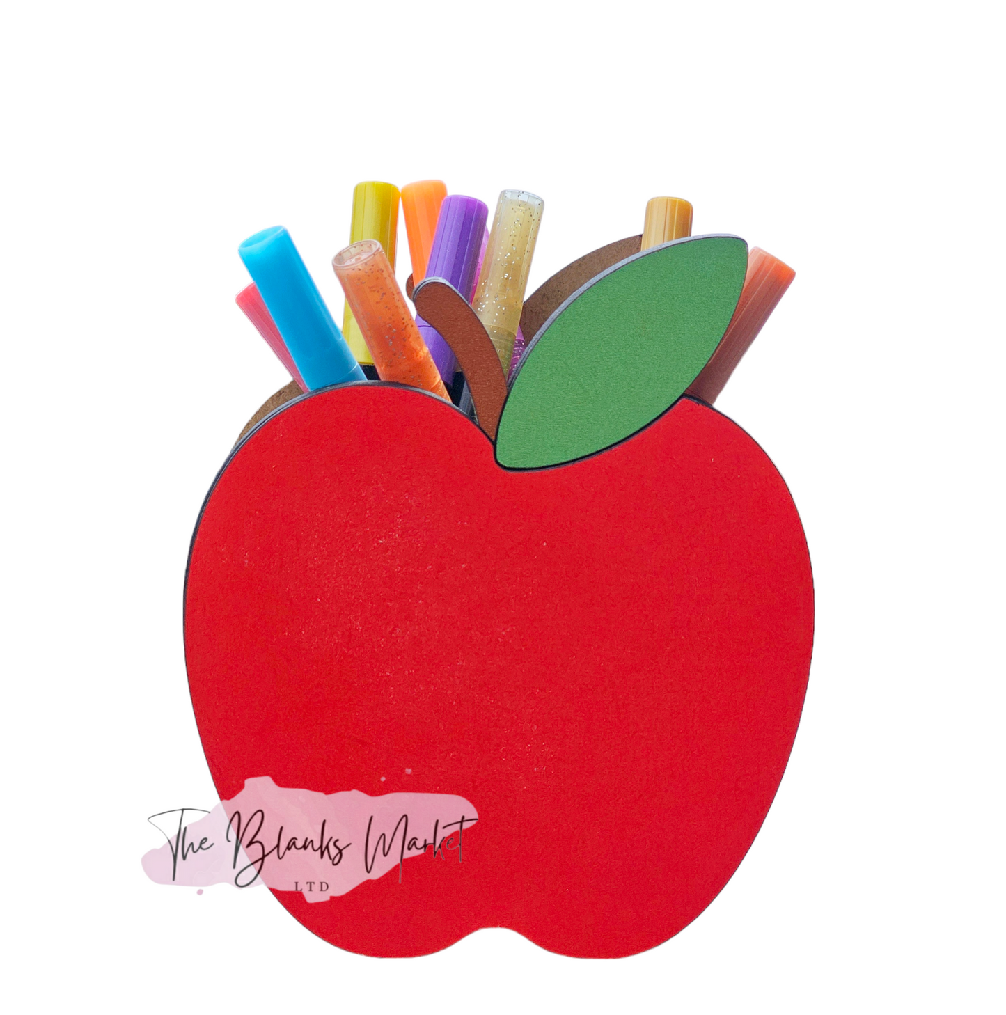 White fronted mdf Apple pencil holder