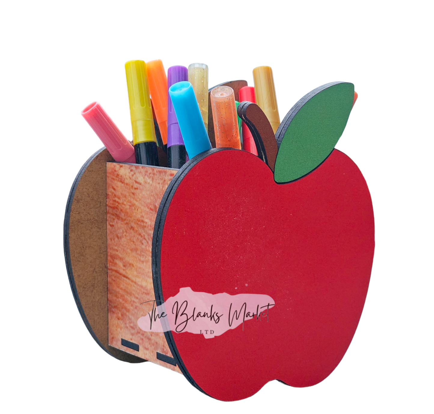 White fronted mdf Apple pencil holder