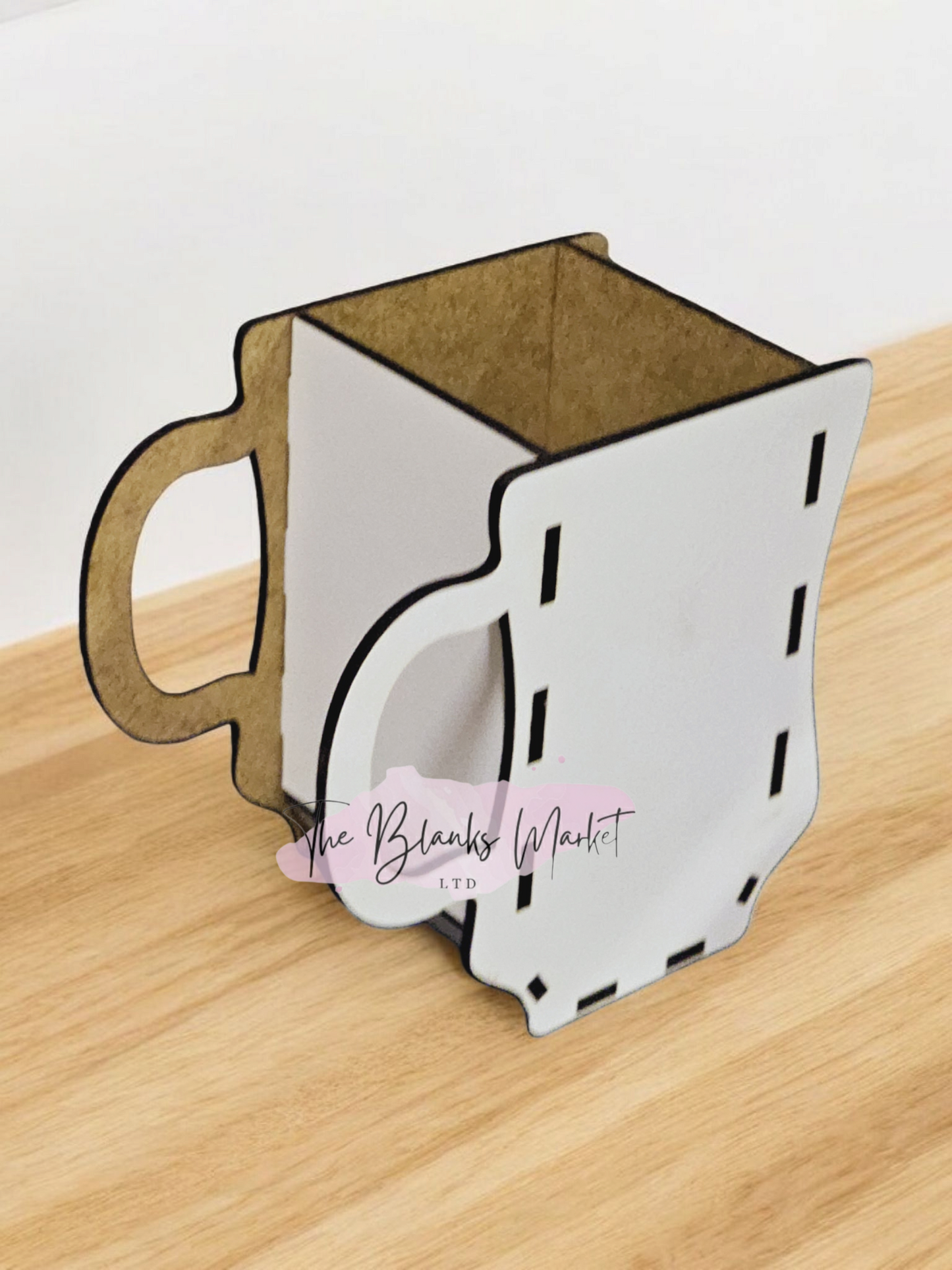 Cup gift box - white fronted