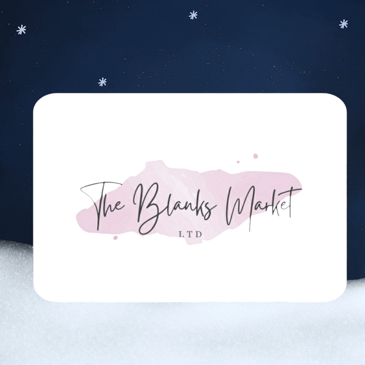 Rectangle Santa Treat Board blanks