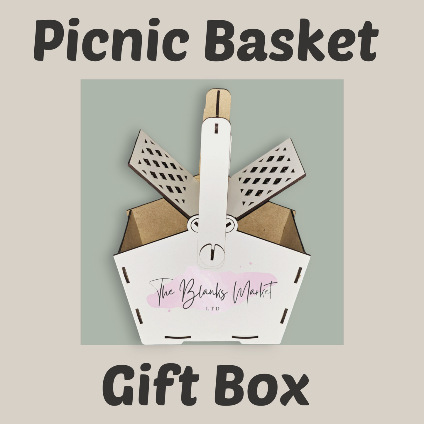 Picnic basket gift box