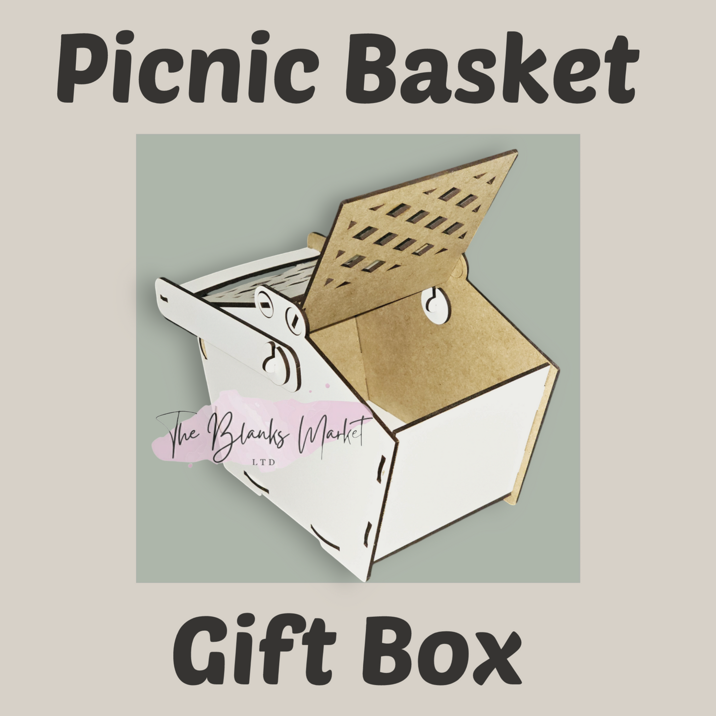 Picnic basket gift box