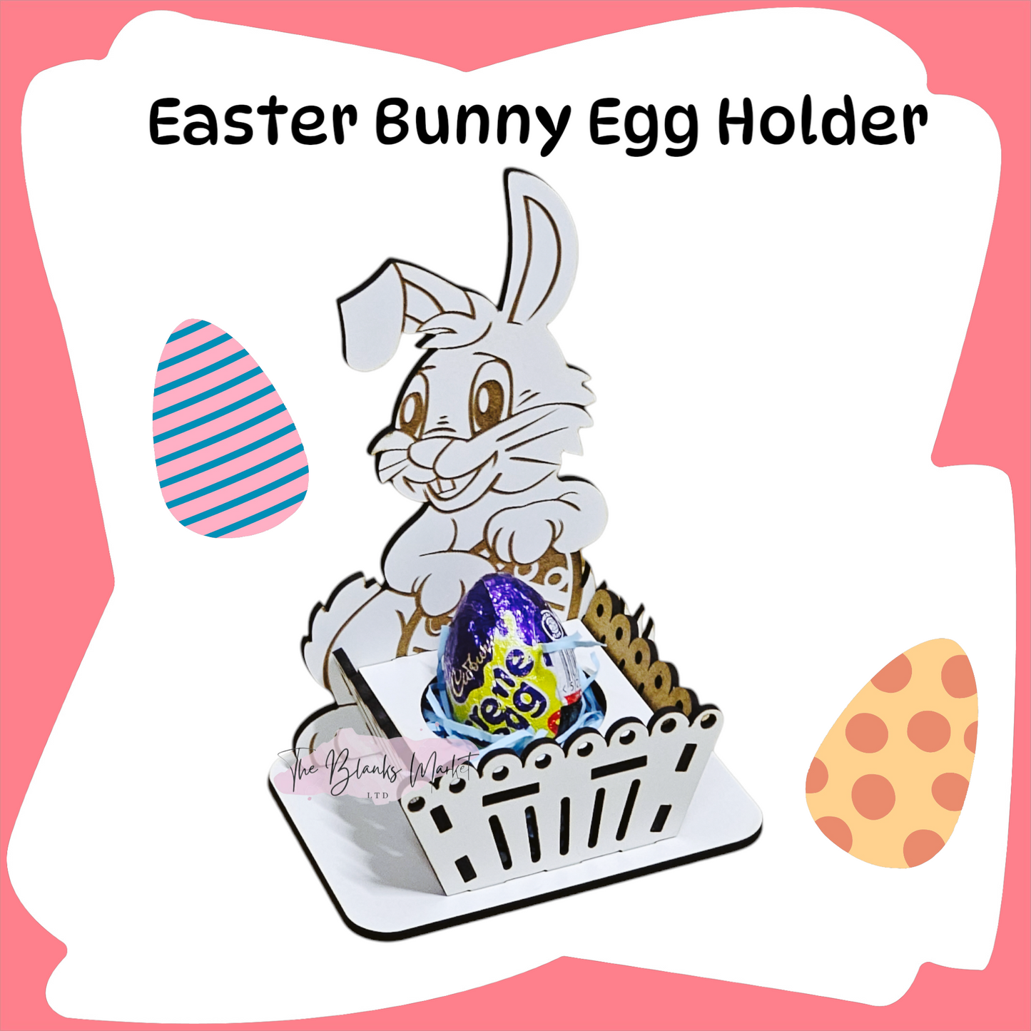Easter bunny egg holder