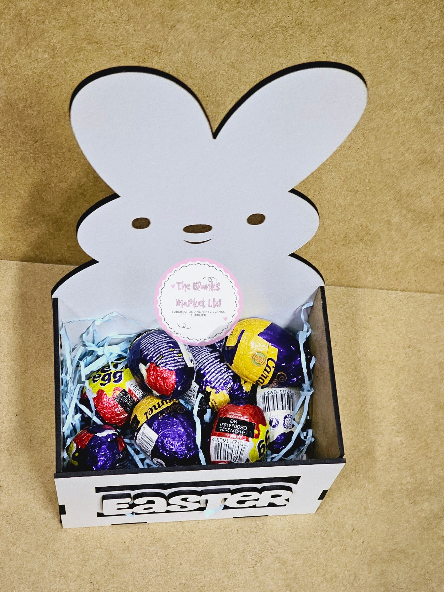 Easter bunny crate