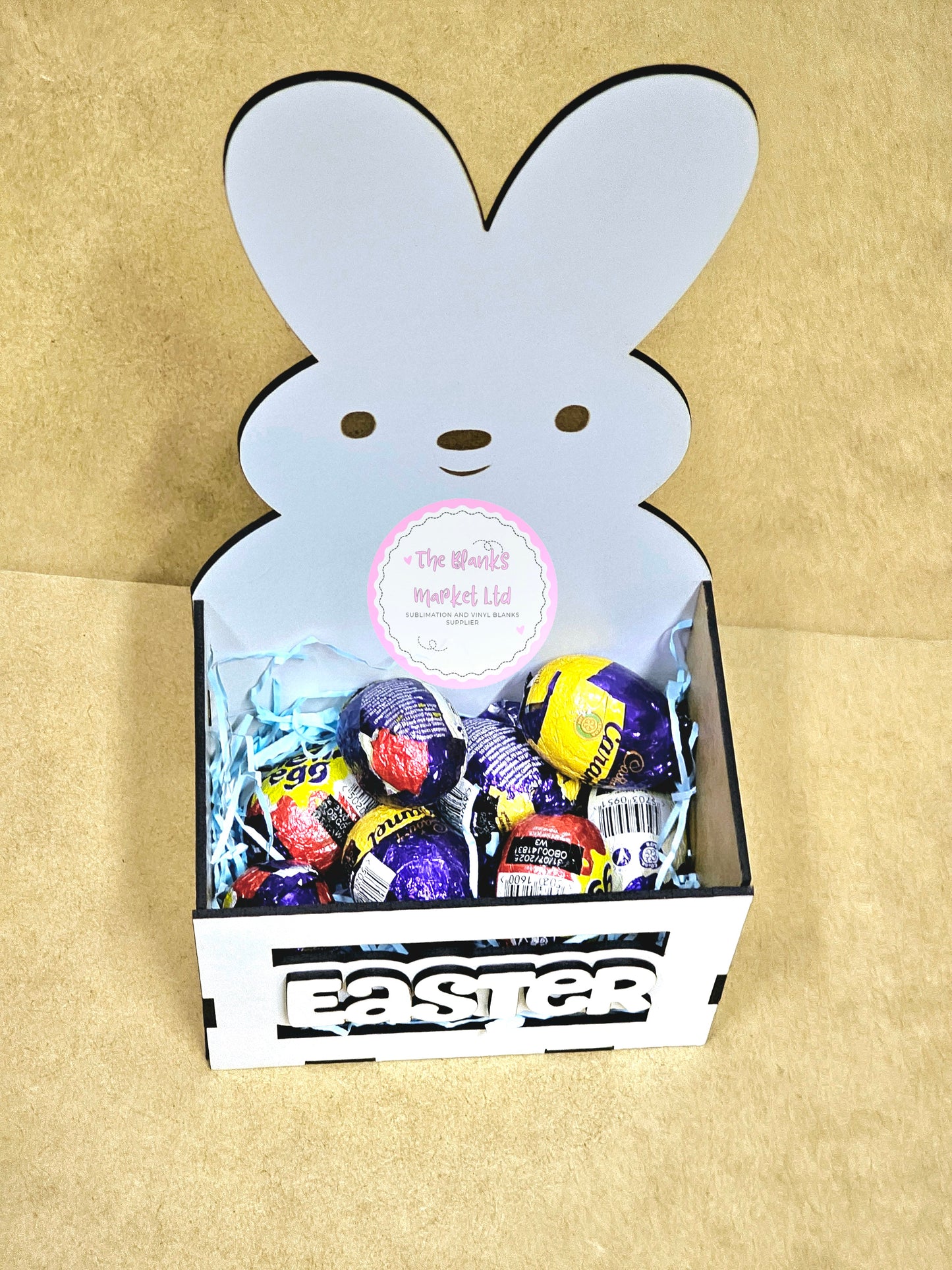 Easter bunny crate