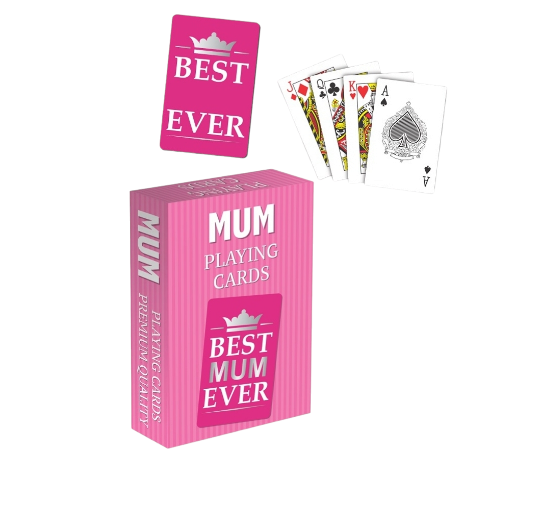 BEST MUM EVER PLAYING CARDS