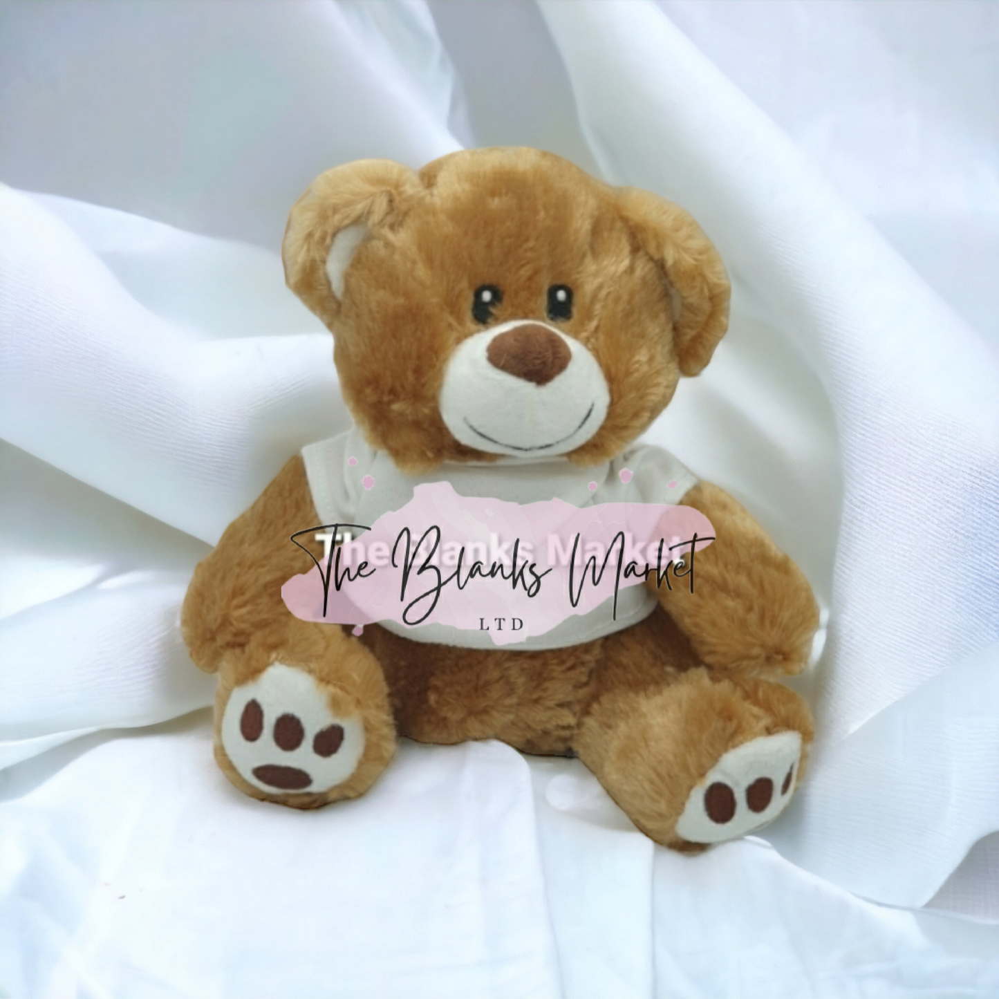 20cm Freddie teddy with sublimation t shirt