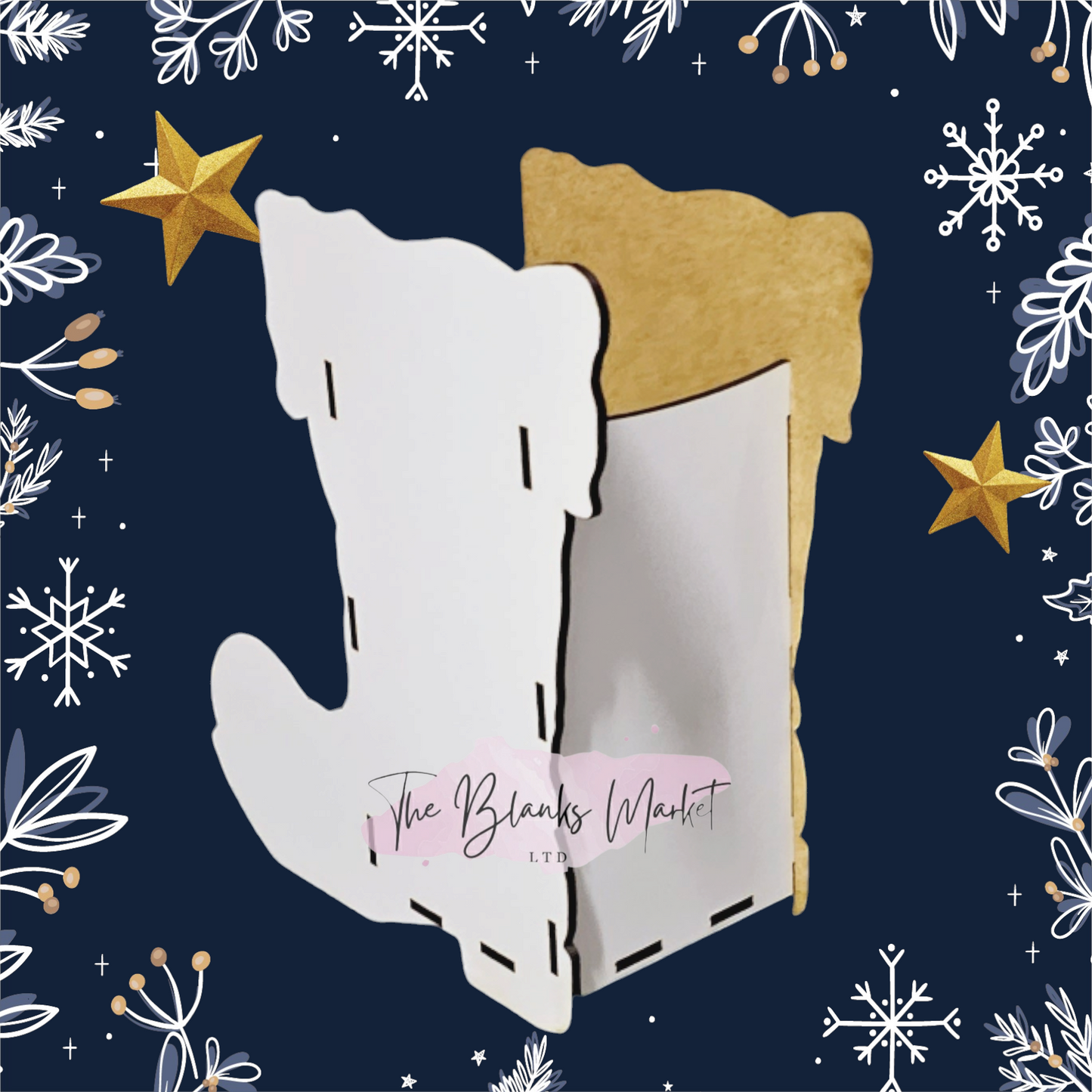 Large santa boot box
