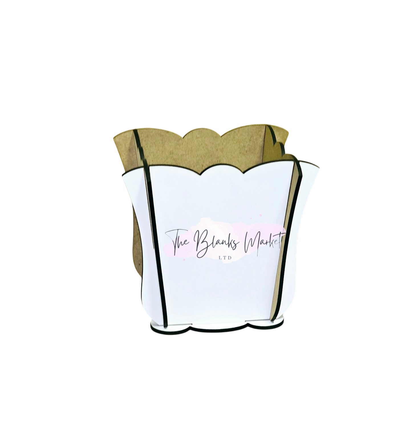 Small mdf flower pot