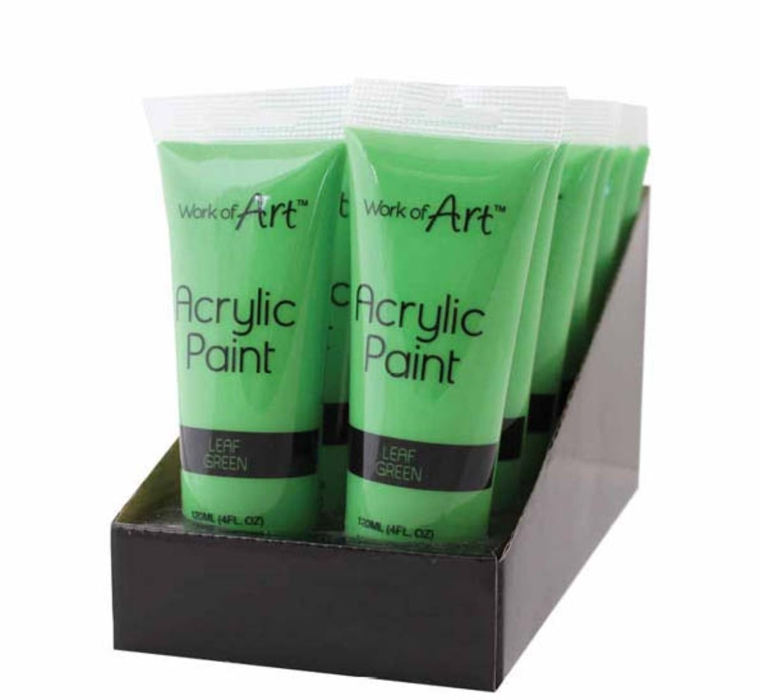 Leaf Green Acrylic Paint 120ml