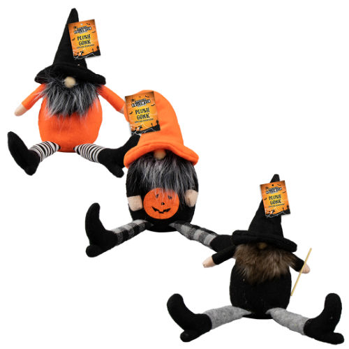 HALLOWEEN GONK PLUSH WITH HANGING LEGS