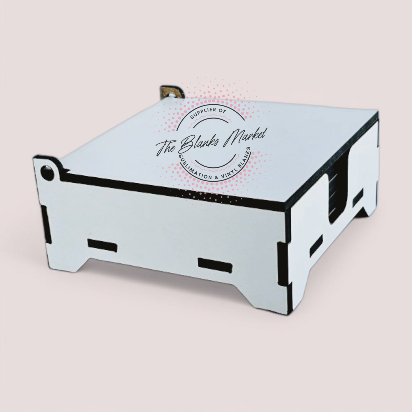 Coaster box and 6 coasters