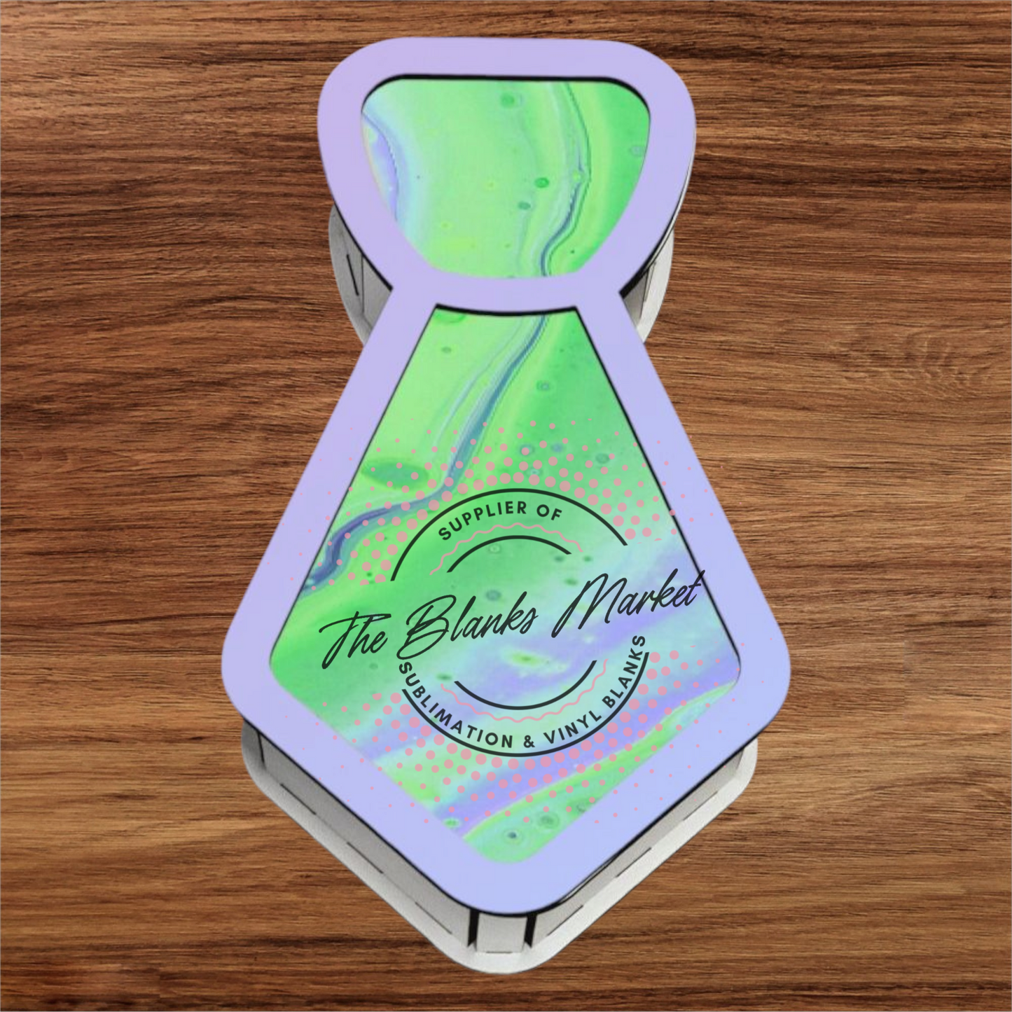 Tie shaped gift box