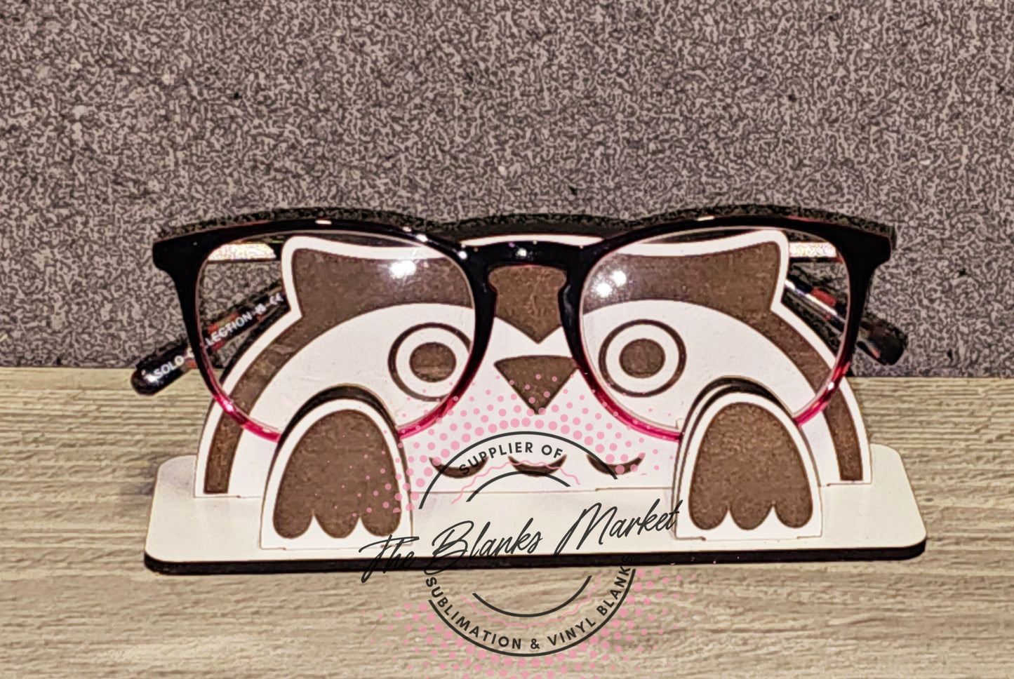 Animal glasses holder