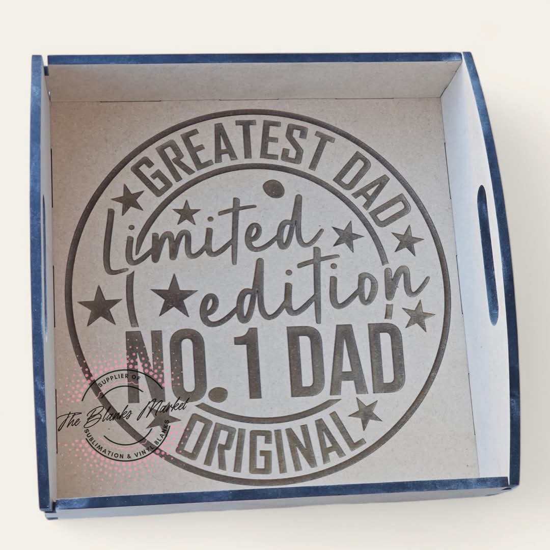 Personalised engraved tray