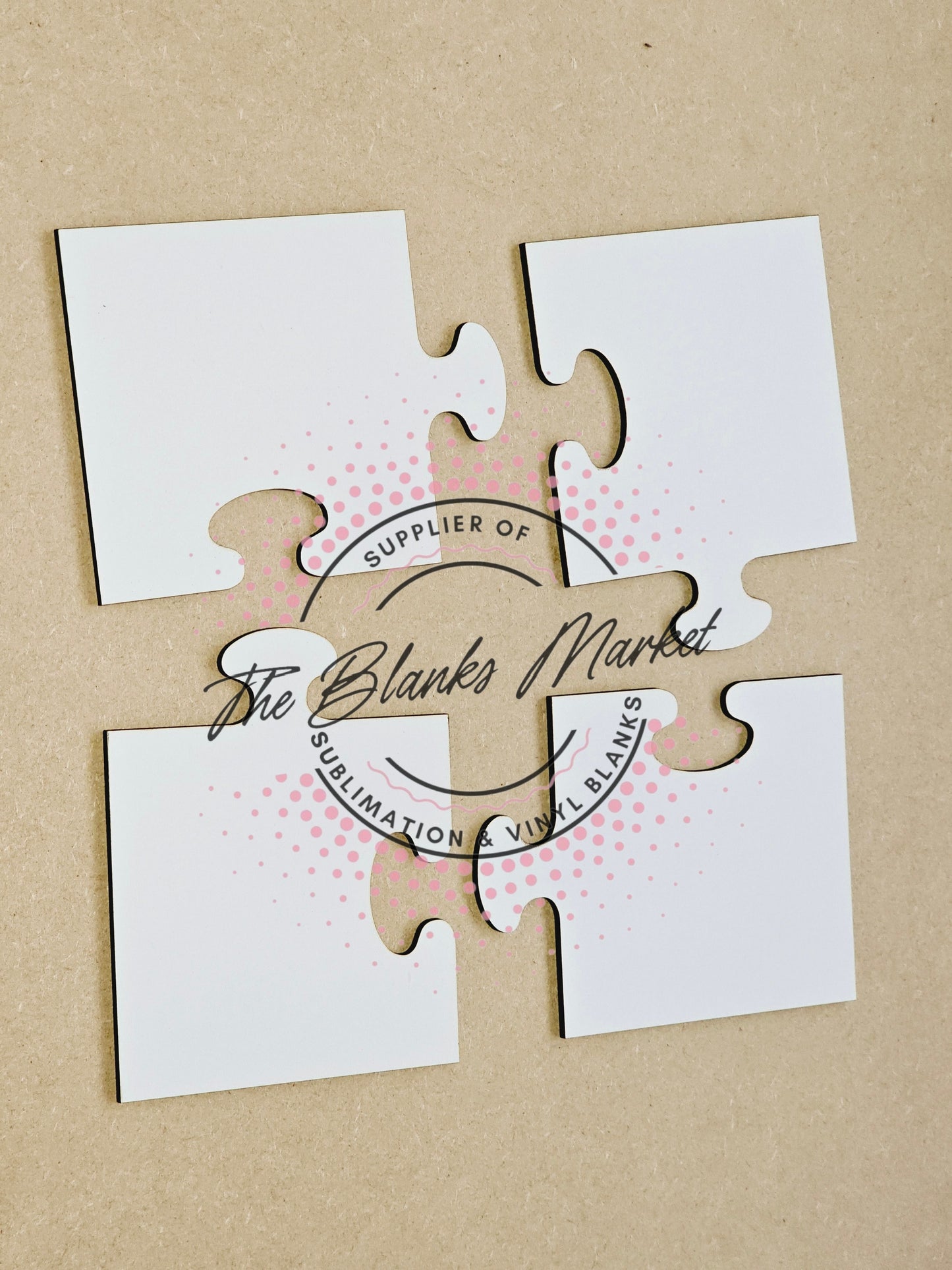 Puzzle coaster