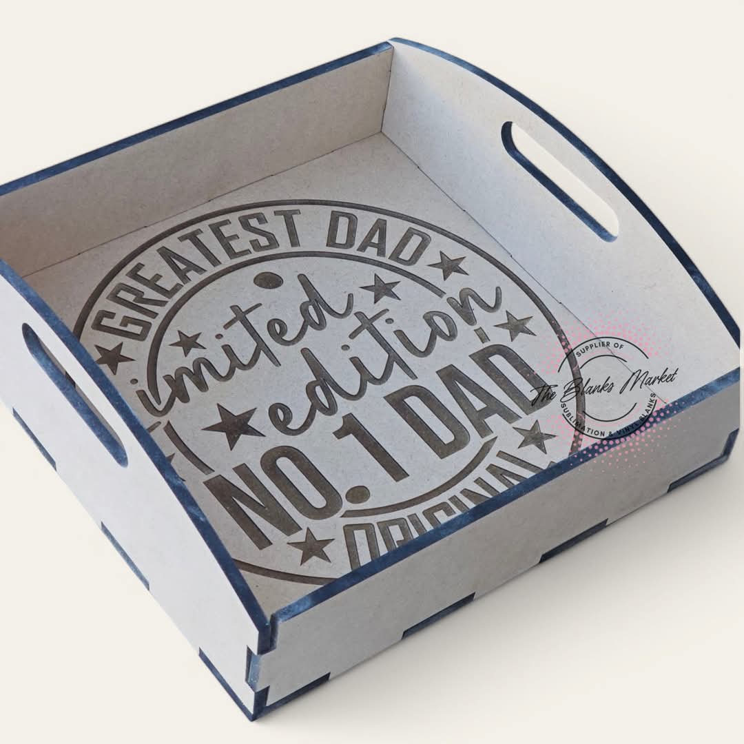 Personalised engraved tray