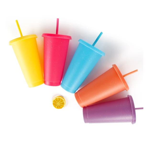 Glitter 24oz cold cups