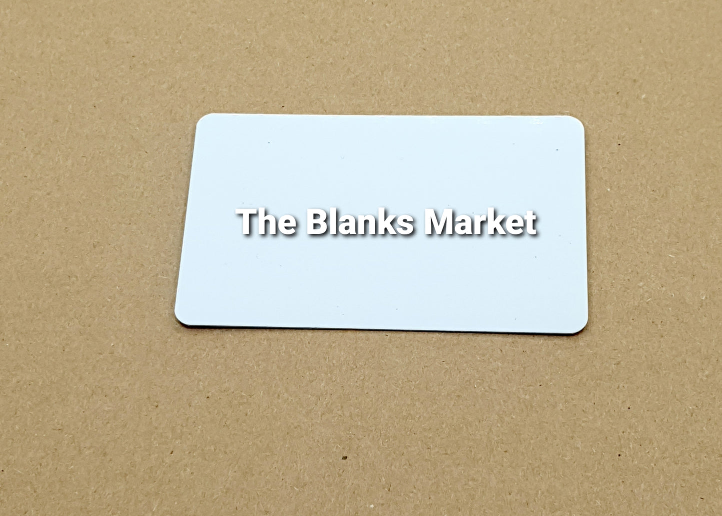 Aluminium business card