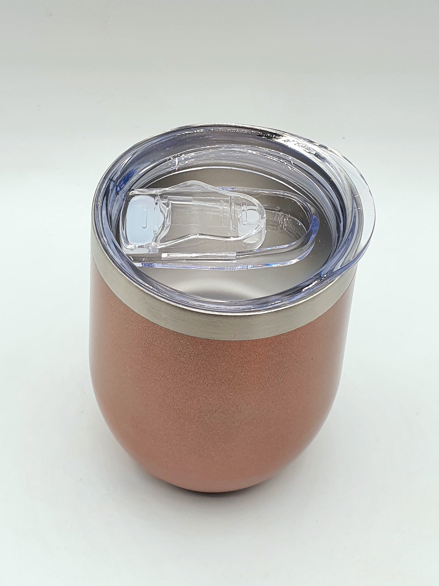 Metalic Copper 12oz Double Wall Thermos Cup Mug