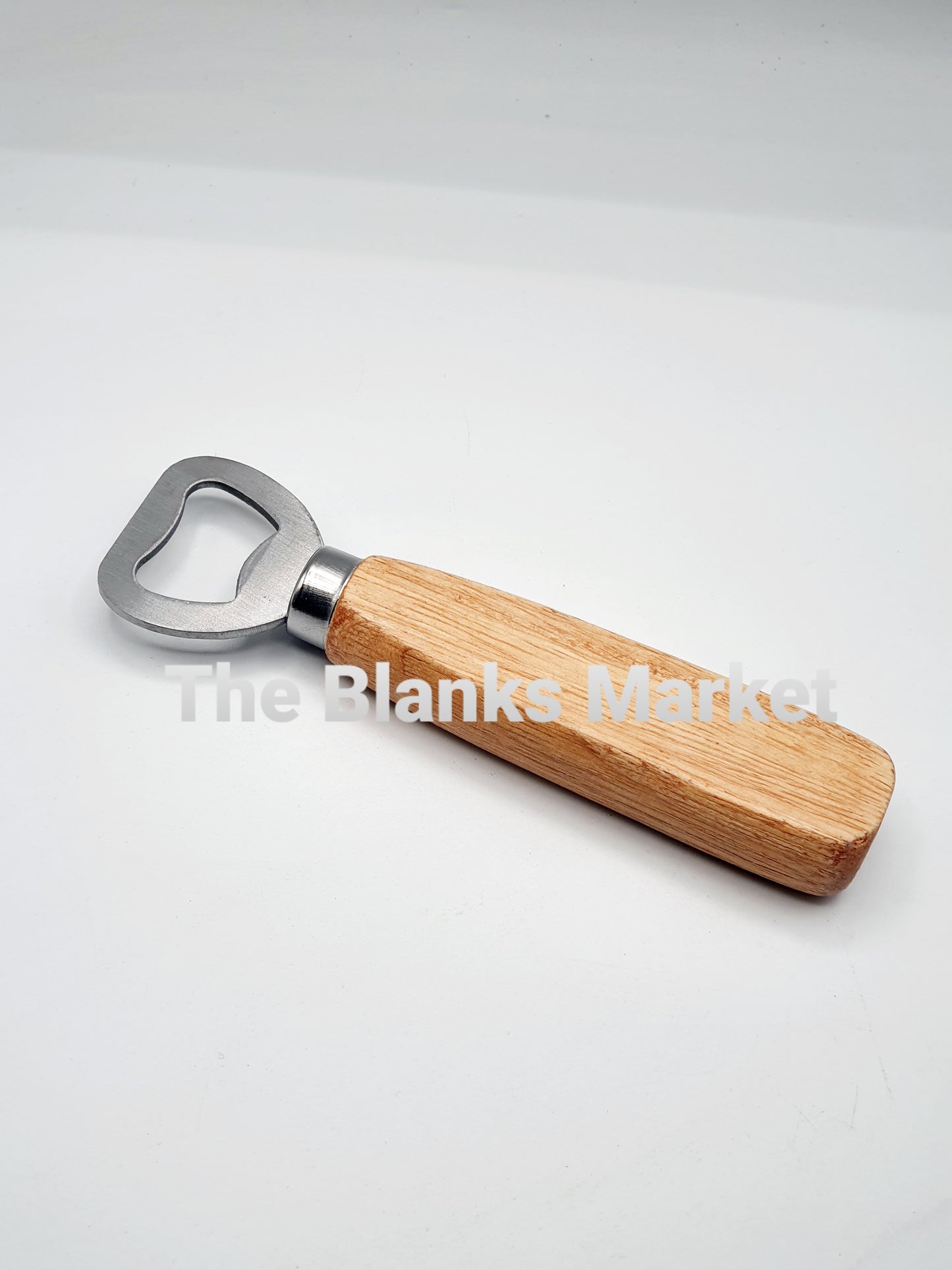Wooden bottle opener blank
