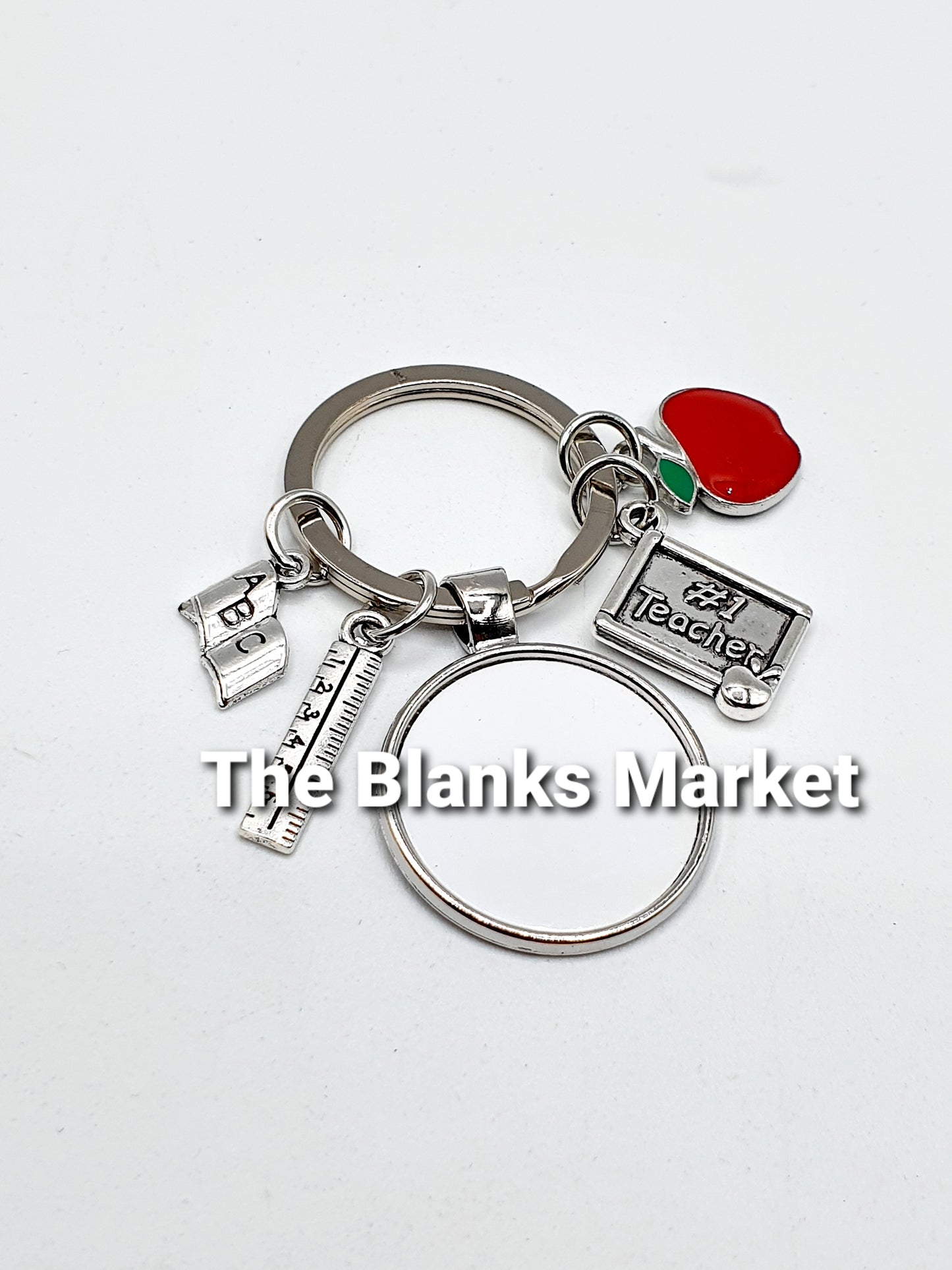 Sublimation blank teacher keyring