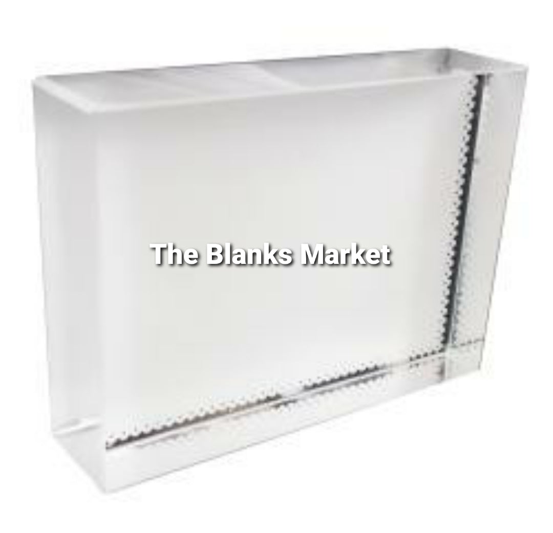 Sublimation photo crystal block (8 x 6 x 1.5cm)