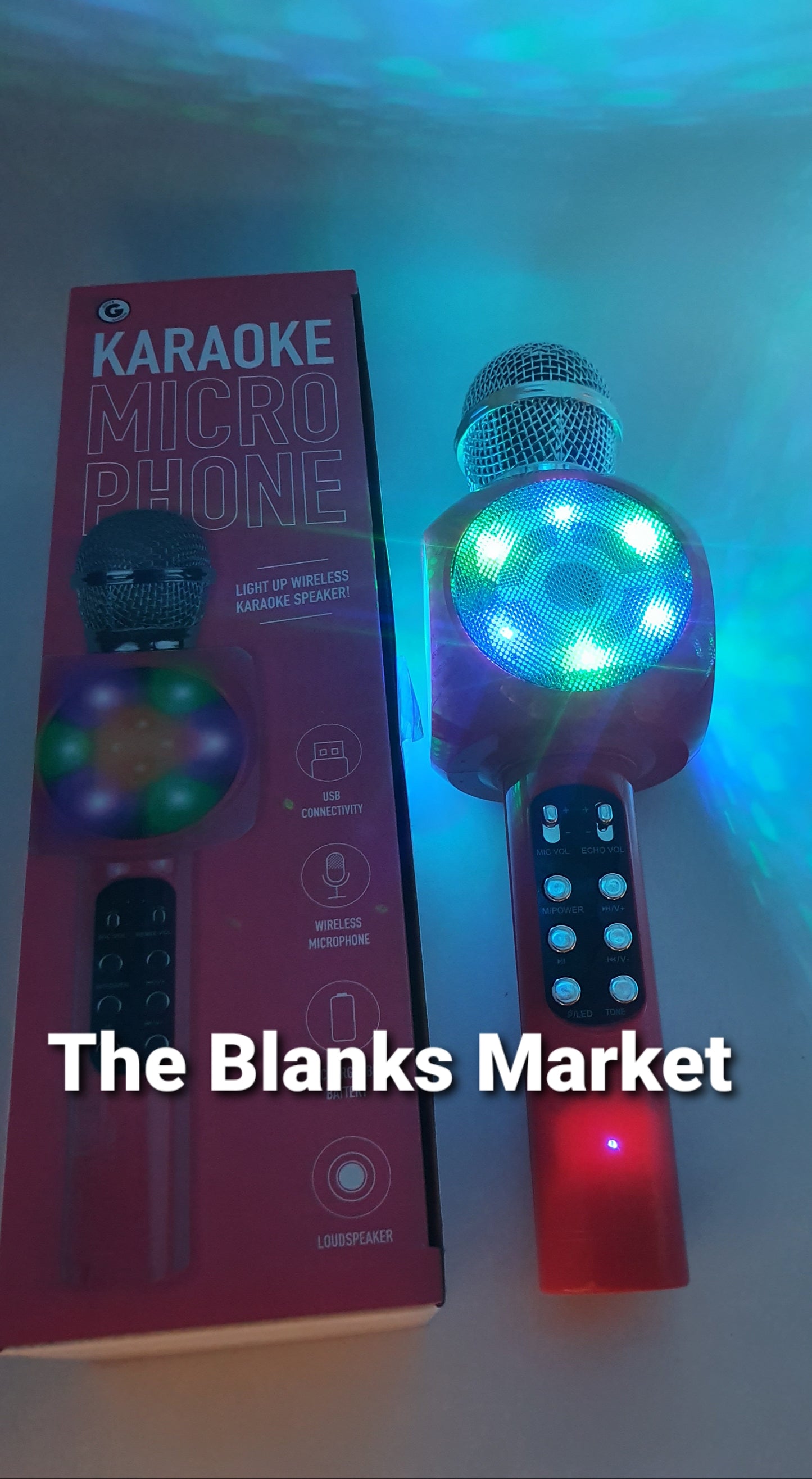 Karaoke wireless microphone