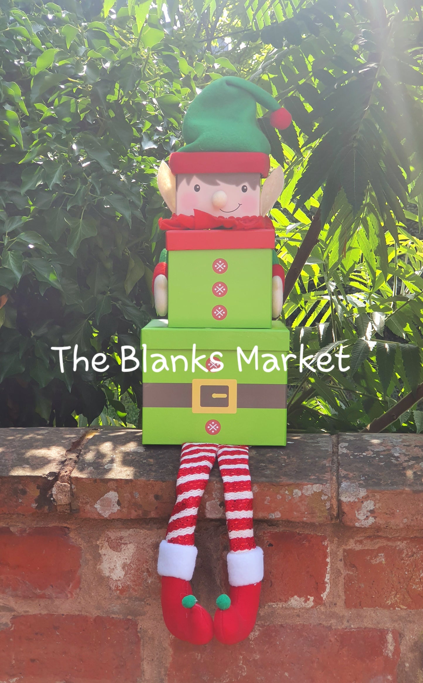 3PC PLUSH GIFT BOX SET WITH LEGS - ELF