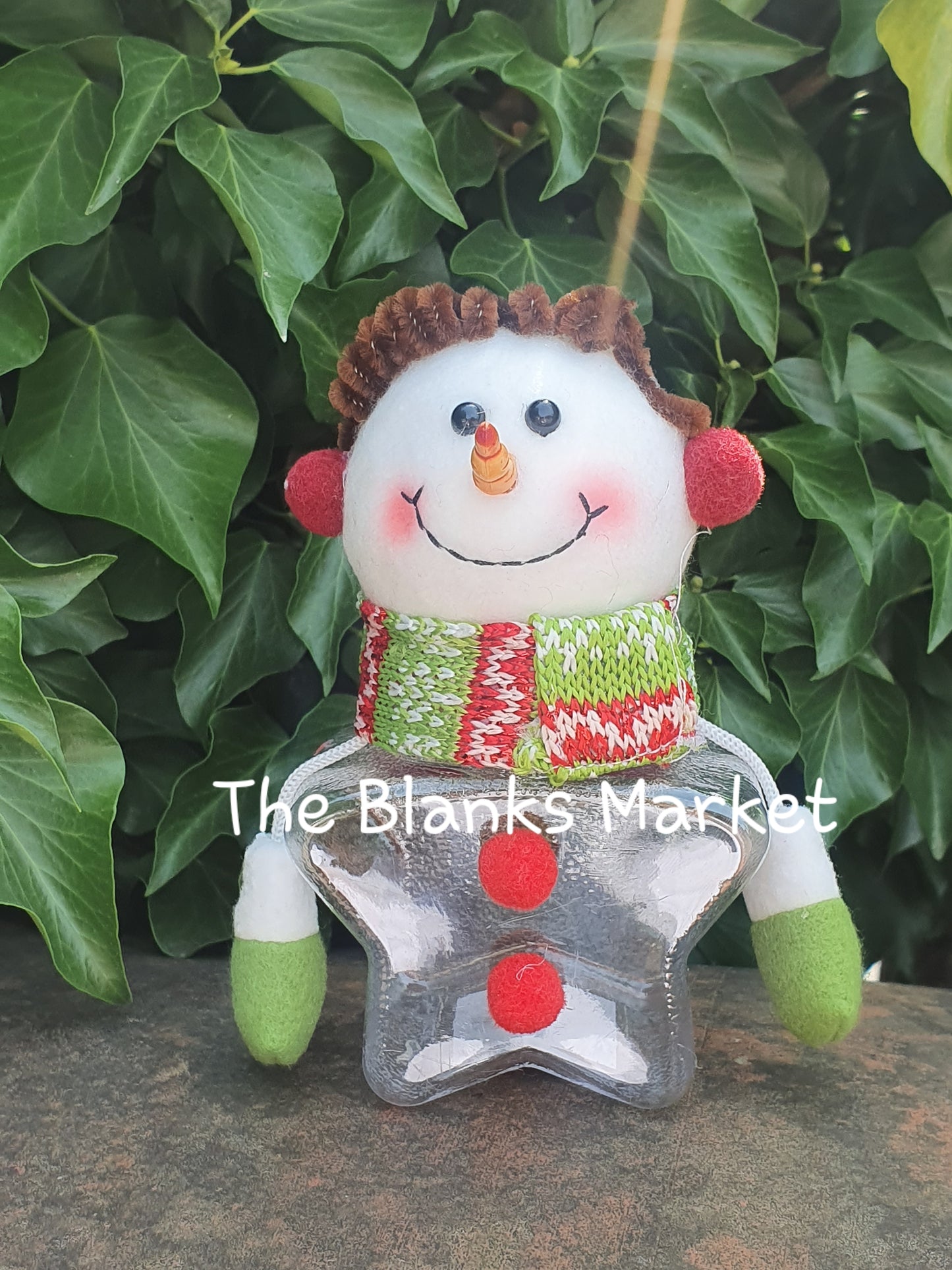 CHRISTAMS CANDY JAR 8CM