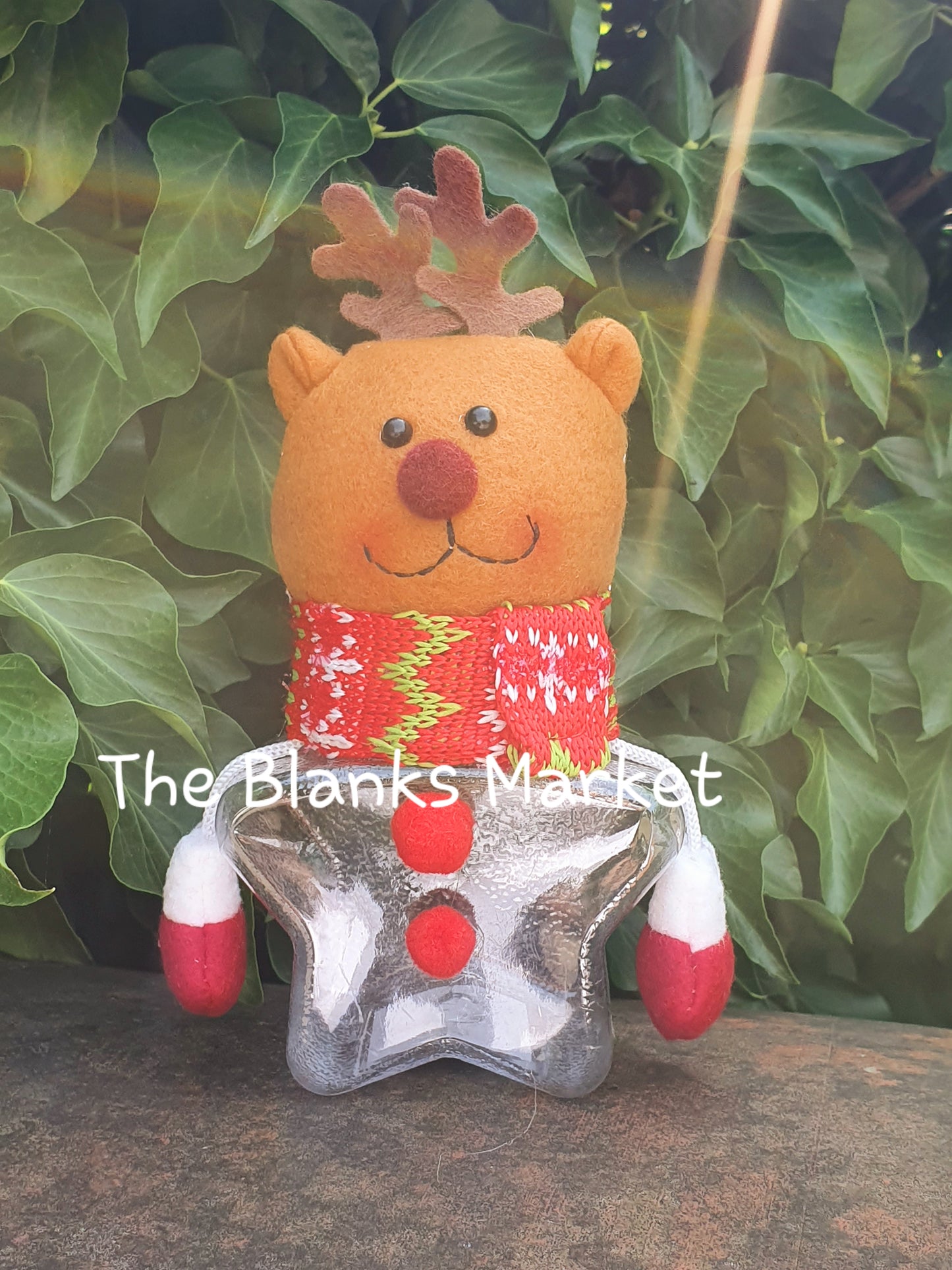 CHRISTAMS CANDY JAR 8CM