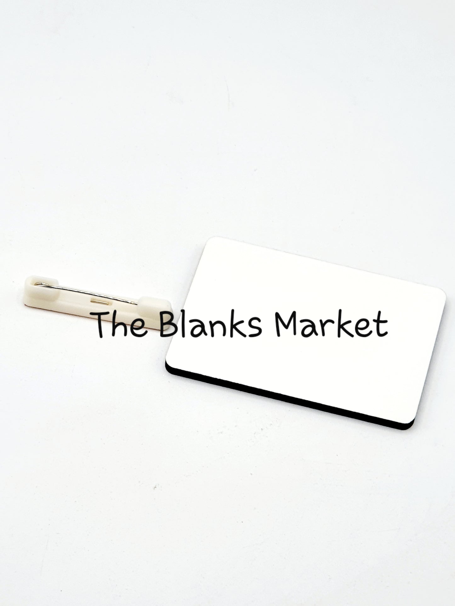 MDF sublimation name badge
