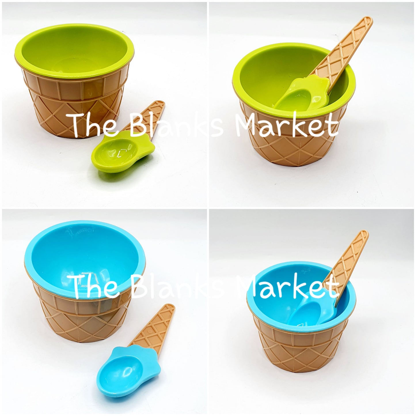 Icecream bowl with spoon