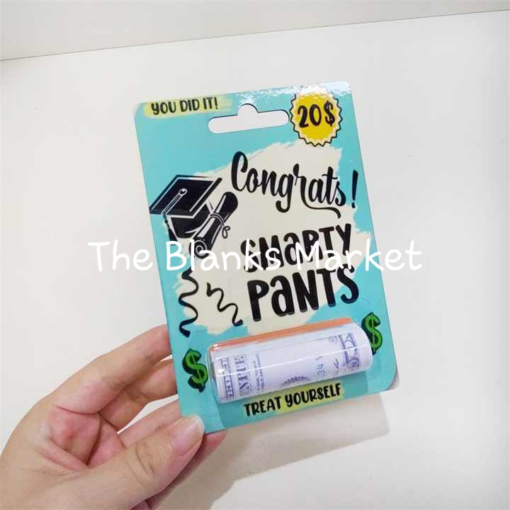 Sublimation blank money card gift card holder