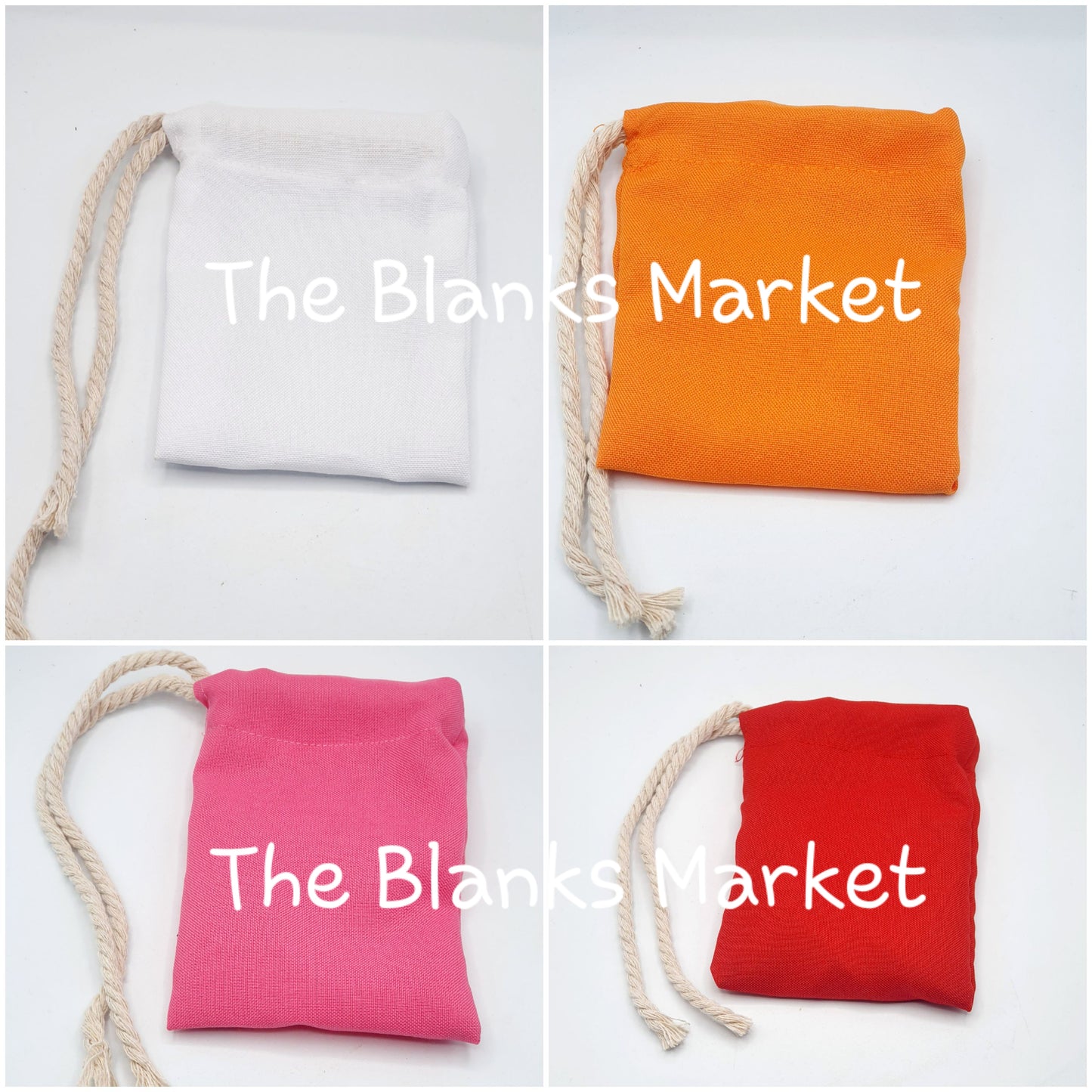 Small rope closure bags