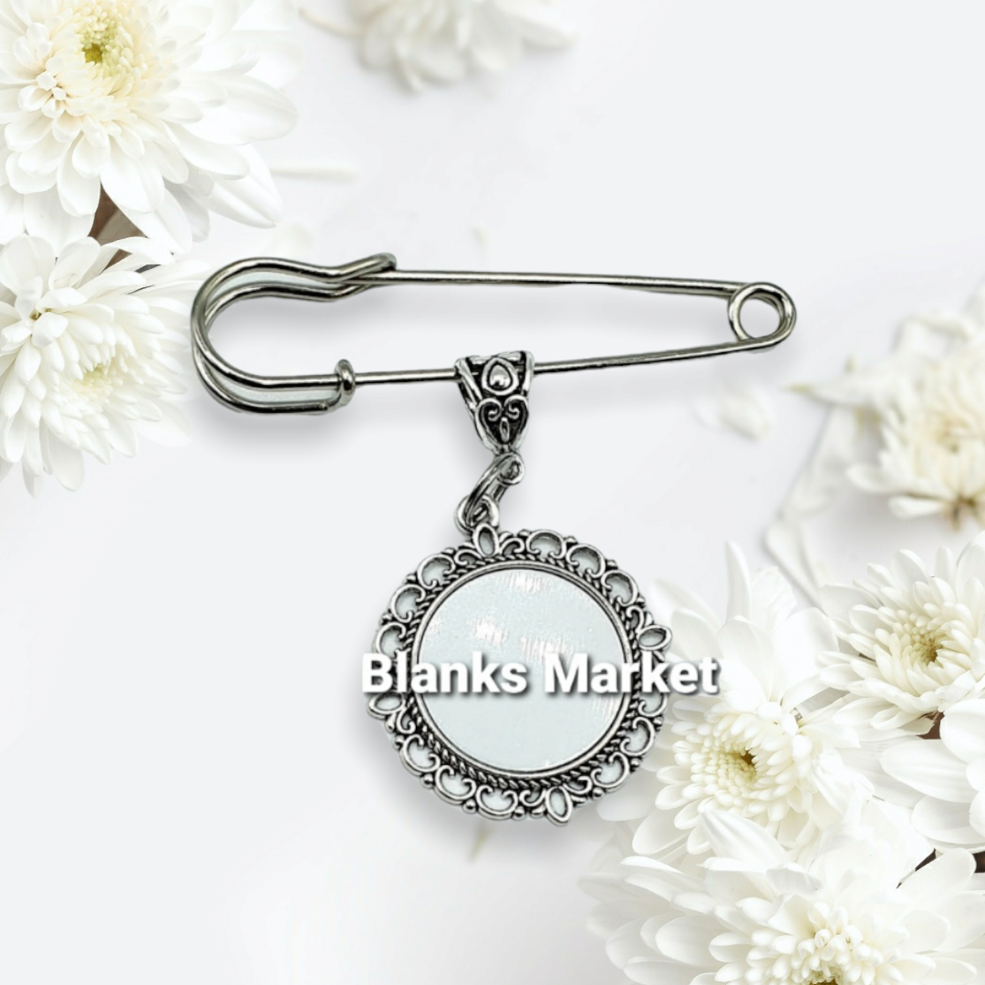 Sublimation Bouquet Memorial Chrams/kilt pins