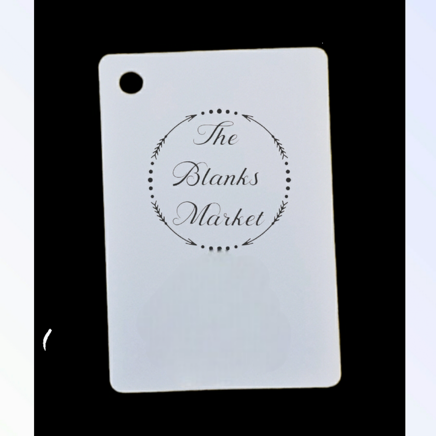Acrylic keyring